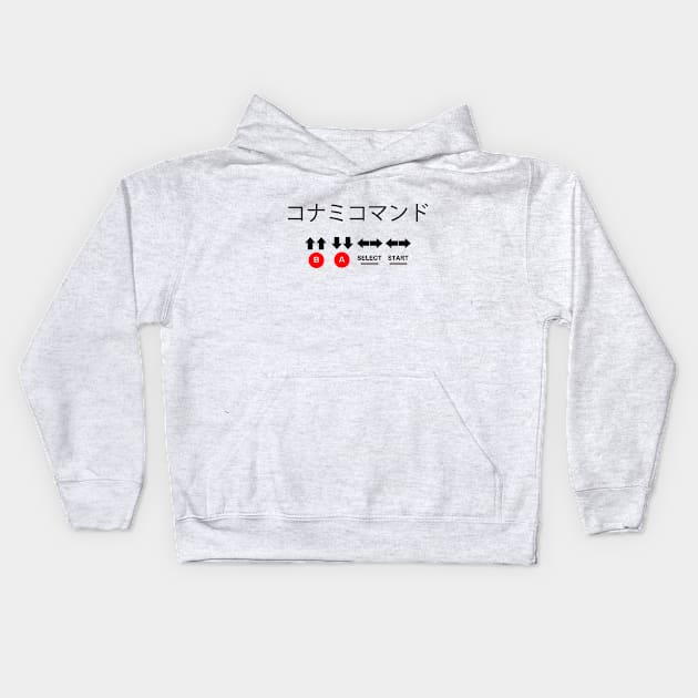 Konami Code Kids Hoodie by oobmmob